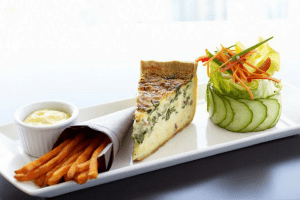 360 The Restaurant at the CN Tower in Toronto, ON Quiche DiRoNA Awarded Restaurant
