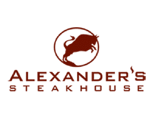 Alexander's Steakhouse in Cupertino, CA DiRoNA Awarded Restaurant
