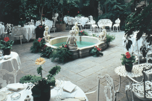 Barbetta in New York, NY Garden Patio DiRoNA Awarded Restaurant