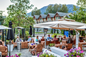 Bearfoot Bistro in Whistler, BC Patio DiRoNA Awarded Restaurant
