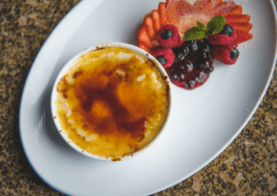 Beverly's at The Coeur d’Alene Resort in Coeur d’Alene, ID Creme Brulee DiRoNA Awarded Restaurant