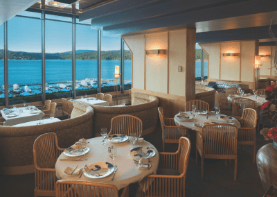 Beverly's at The Coeur d’Alene Resort in Coeur d’Alene, ID Lake View DiRoNA Awarded Restaurant