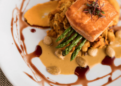 Beverly's at The Coeur d’Alene Resort in Coeur d’Alene, ID Salmon Dish DiRoNA Awarded Restaurant