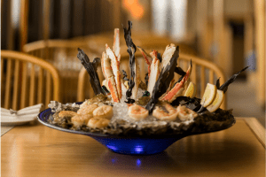 Beverly's at The Coeur d’Alene Resort in Coeur d’Alene, ID Seafood Tower DiRoNA Awarded Restaurant