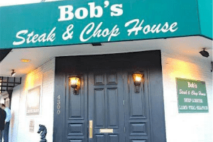 Bob's Steak & Chop House in Dallas, TX Entrance DiRoNA Awarded Restaurant