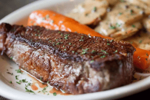 Bob's Steak & Chop House in Dallas, TX New York Strip Steak DiRoNA Awarded Restaurant