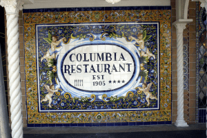 Columbia Restaurant Tampa, FL Entrance DiRoNA Awarded Restaurant