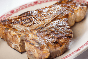 Gene & Georgetti in Chicago, IL T-Bone Steak DiRoNA Awarded Restaurant