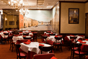 ene & Georgetti in Chicago, IL Wall Mural DiRoNA Awarded Restaurant