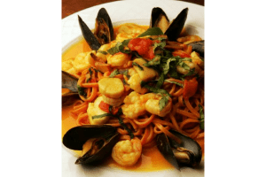 La Grotta Ristorante Italiano in Atlanta, GA Seafood Linguini DiRoNA Awarded Restaurant