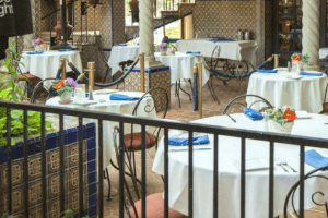 Rene Restaurant at Tlaquepaque in Sedona, AZ Patio DiRoNA Awarded Restaurant