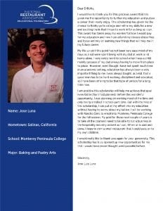 DIRONA 2018 Scholarship Winner Jose Luna Profile