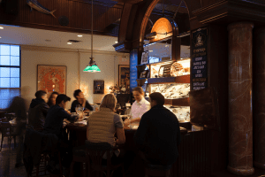 Joe Fortes Seafood & Chop House in Vancouver, BC Oyster Bar DiRoNA Awarded Restaurant