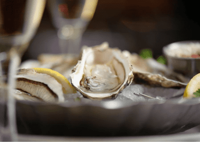 Joe Fortes Seafood & Chop House in Vancouver, BC Oysters DiRoNA Awarded Restaurant