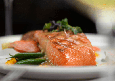 Joe Fortes Seafood & Chop House in Vancouver, BC Salmon DiRoNA Awarded Restaurant