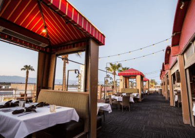 Pacifica Seafood Restaurant in Palm Dessert, CA Patio DiRoNA Awarded Restaurant