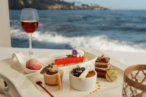 The Marine Room at La Jolla Beach & Tennis Club in La Jolla, CA Desserts DiRoNA Awarded Restaurant