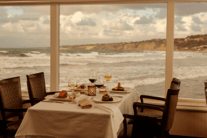 The Marine Room at La Jolla Beach & Tennis Club in La Jolla, CA Dinner Reservations DiRoNA Awarded Restaurant