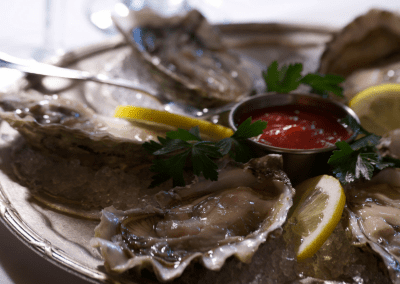 The Musso & Frank Grill in Los Angeles, CA Oysters DiRoNA Awarded Restaurant
