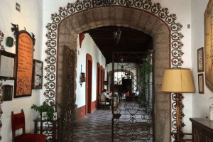 Restaurante San Angel Inn in Mexico City, MX Entrance DiRoNA Awarded Restaurant