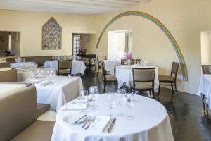 The Compound Restaurant in Santa Fe, NM Dining Room DiRoNA Awarded Restaurant