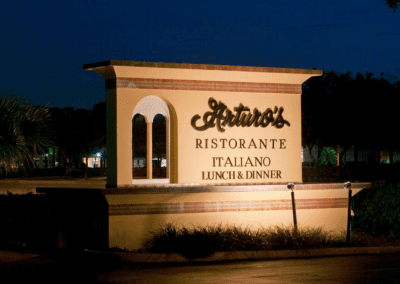 Arturo's Ristorante in Boca Raton, FL Entrance DiRoNA Awarded Restaurant