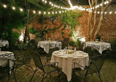 Bayona in New Orleans, LA Courtyard DiRoNA Awarded Restaurant