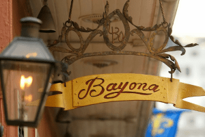 Bayona in New Orleans, LA Dauphine Street DiRoNA Awarded Restaurant