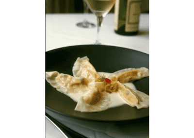 GW Fins in New Orleans, LA Lobster Dumplings DiRoNA Awarded Restaurant