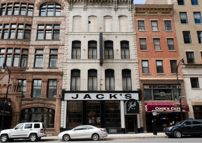 Jack's Oyster House in Albany, NY Exterior DiRoNA Awarded Restaurant