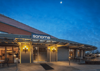 Sonoma Restaurant at Beechwood Hotel in Worcester, MA Sonoma Entrance DiRoNA Awarded Restaurant