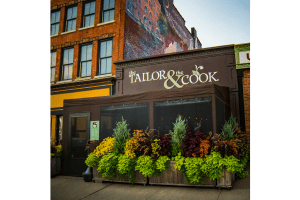 The Tailor & the Cook in Utica, NY Covered Patio DiRoNA Awarded Restaurant