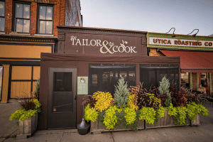 The Tailor & the Cook in Utica, NY Exterior DiRoNA Awarded Restaurant