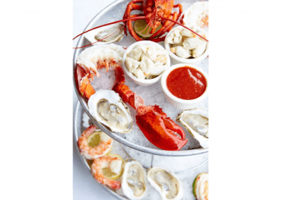 Al Biernat's in Dallas, TX Seafood Tower DiRoNA Awarded Restaurant