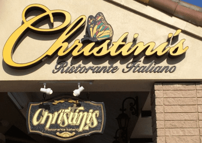 Christini's Ristorante Italiano in Orlando, FL Entrance DiRoNA Awarded Restaurant