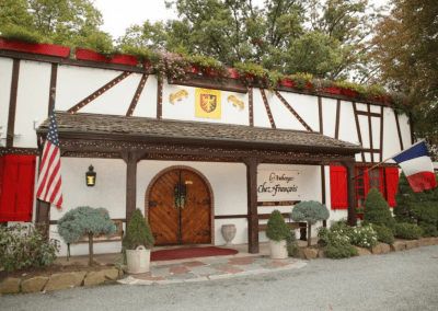 L'Auberge Chez Francois in Great Falls, VA Entrance DiRoNA Awarded Restaurant