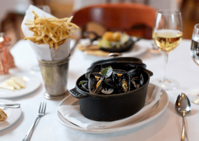 Bartolotta's Lake Park Bistro Mussels DiRoNA Awarded Restaurant