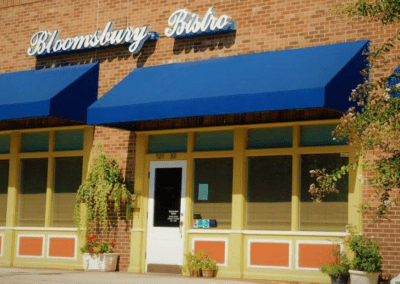 Bloomsbury Bistro in Raleigh, NC Entrance DiRoNA Awarded Restaurant