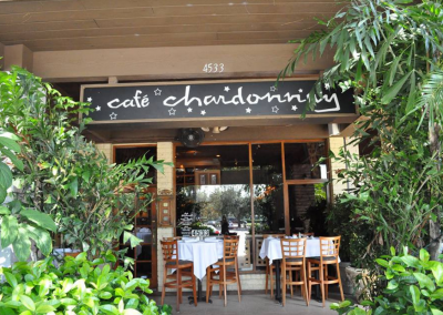 Cafe Chardonnay in Palm Beach Gardens, FL Entrance DiRoNA Awarded Restaurant