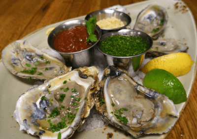 Cartwright’s Modern Cuisine in Cave Creek, AZ Oysters on the Half Shell DiRoNA Awarded Restaurant
