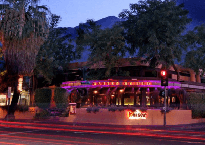 Kaiser Grille in Palm Springs, CA Entrance DiRoNA Awarded Restaurant