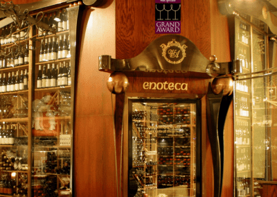 Via Allegro Ristorante in Etobicoke, ON Wine Cellar DiRoNA Awarded Restaurant