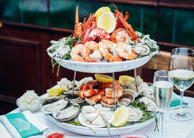 Smith & Wollensky in New York, NY Seafood Tower DiRoNA Awarded Restaurant