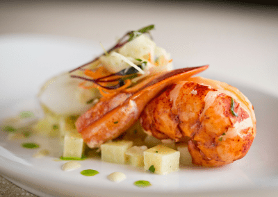 Chez Philippe in Memphis, TN Lobster Potato DiRoNA Awarded Restaurant