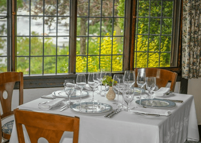 Manor Dining Room at Hastings House Country House Hotel in Salt Spring Island, BC Prix Fixe DiRoNA Awarded Restaurant