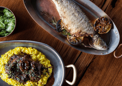 La Quercia in Vancouver, BC Fish Dish DiRoNA Awarded Restaurant
