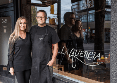 La Quercia in Vancouver, BC Owners DiRoNA Awarded Restaurant