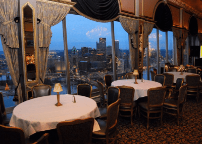 LeMont Restaurant in Pittsburgh, PA Dinner Views DiRoNA Awarded Restaurant