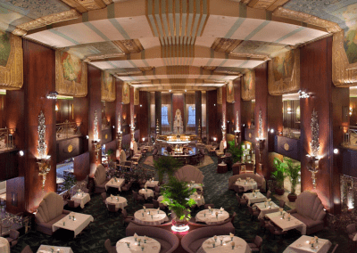 Orchids at Palm Court in Hilton Cincinnati Netherland Plaza in Cincinnati, OH Dining Room DiRoNA Awarded Restaurant