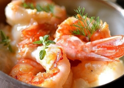 Galley & Garden in Birmingham, AL Shrimp Dish DiRoNA Awarded Restaurant